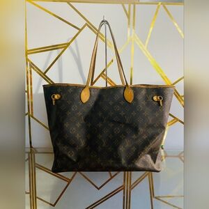 Authentic LV neverfull GM monogram